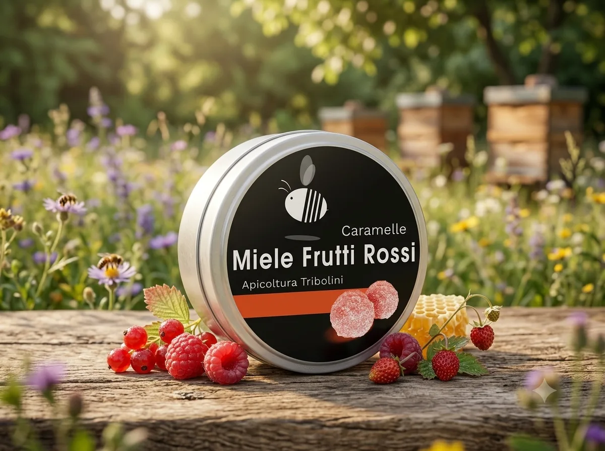 Miele, mirtillo e melograno